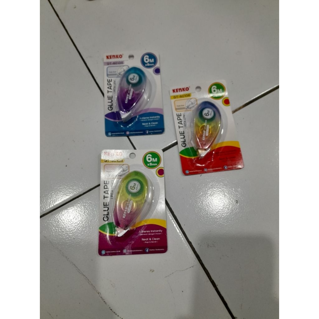 

CORRECTION TAPE KENKO 6MX8MM GT-601GR / POLA DOT