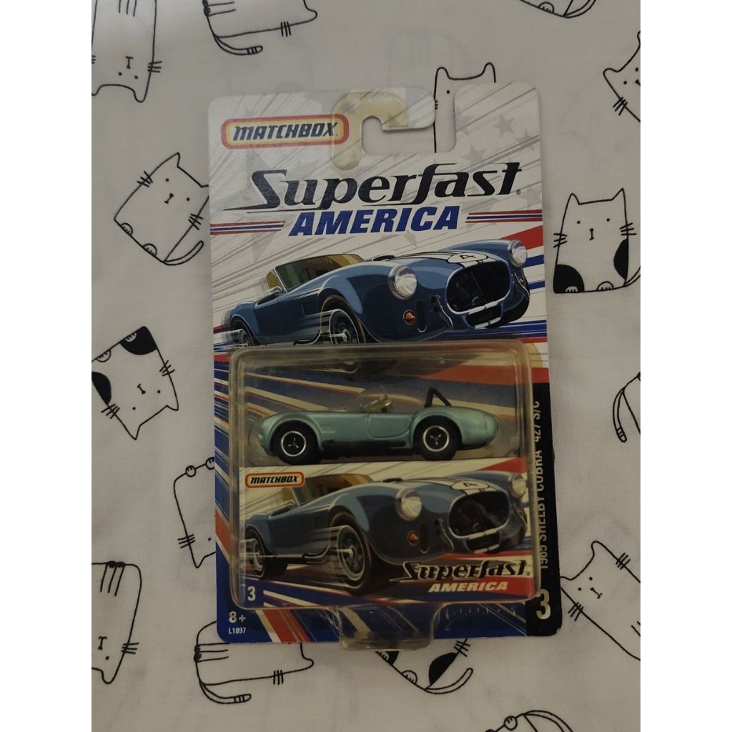 Matchbox Premium Superfast America 1965 Ford Shelby Cobra 427 s/c