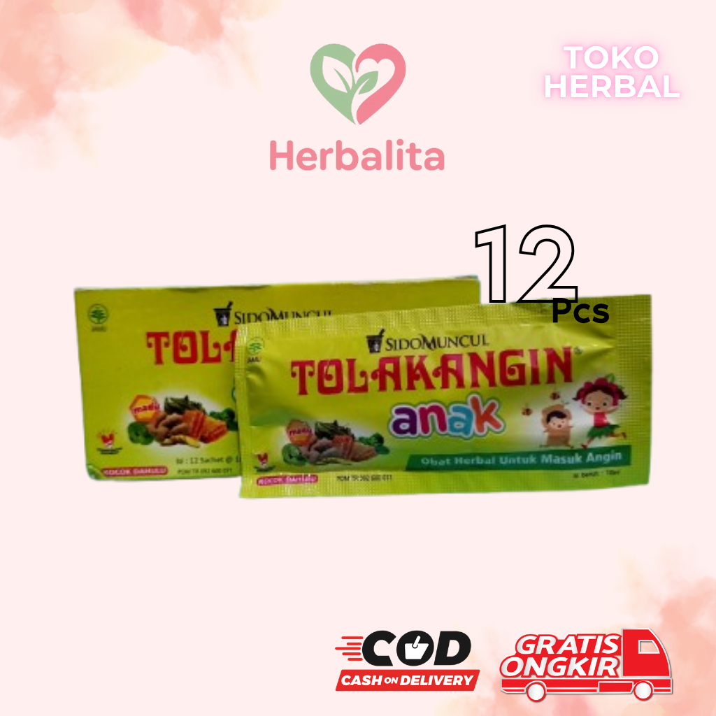 

Tolak Angin Anak Cair Plus Madu 10 ml 5 Sachet [Anak] - Herbalinu