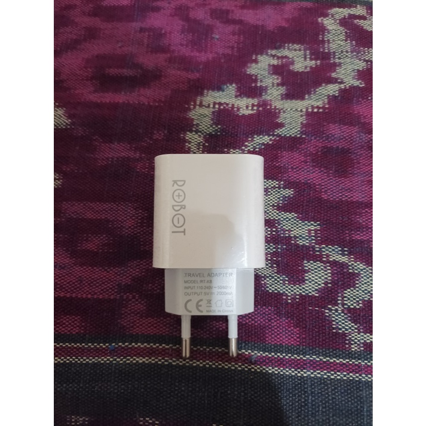 Charger Robot 2A Single USB