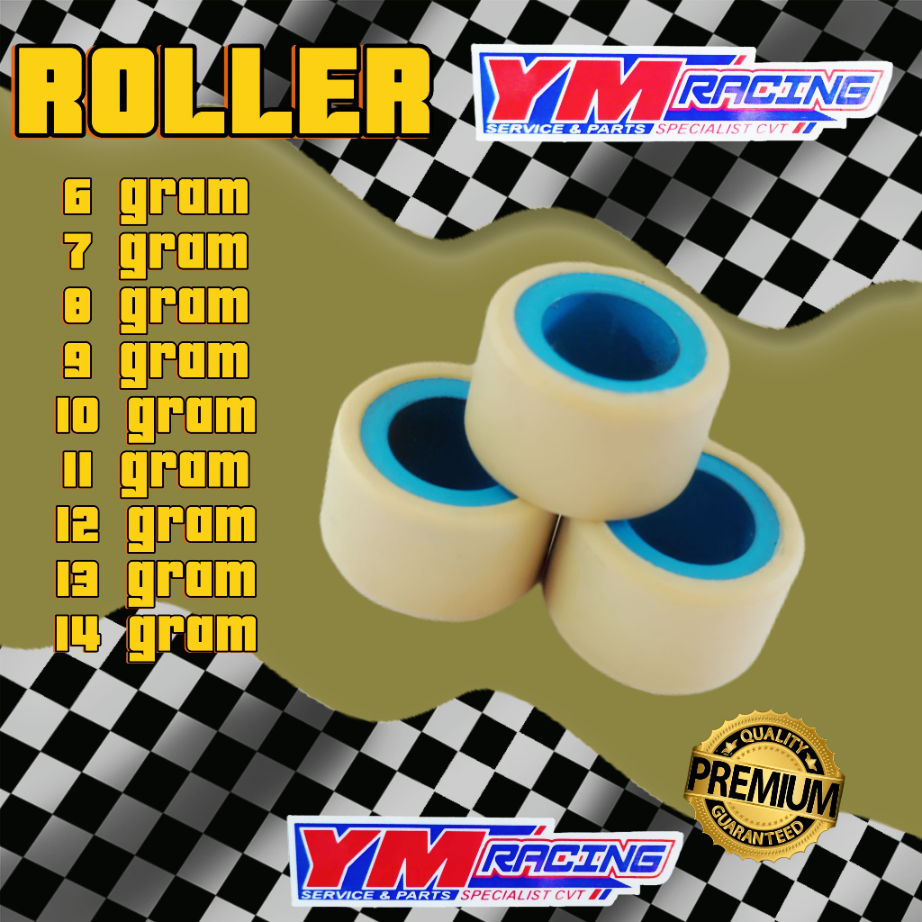 Roller Set VARIO 125 ym Racing Roller Racing Set Vario 150 PCX Genio Spin Scoopy 2021 Isi 3 Pcs