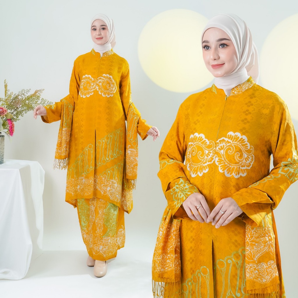 Gamis Busui Kekinian,Batik Kondangan Premium,Kebaya Wisuda Elegan,Setelan Muslim Modern,Gamis Songke