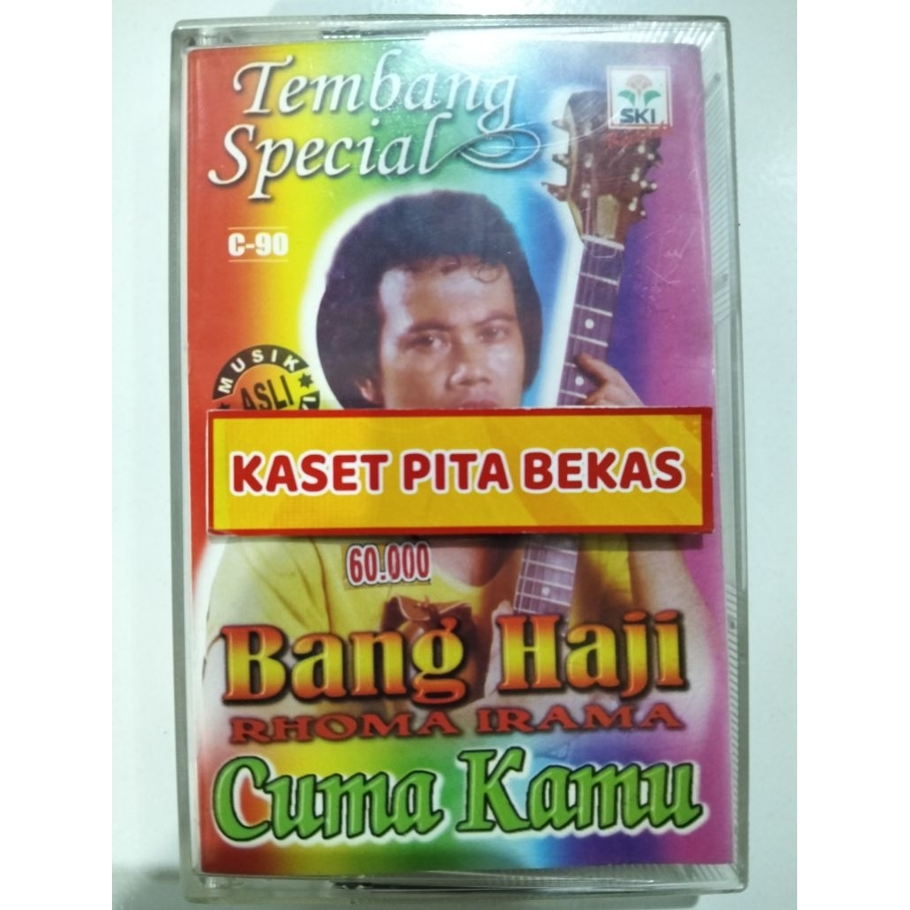 kaset pita bekas dangdut Rhoma irama cuma Kamu