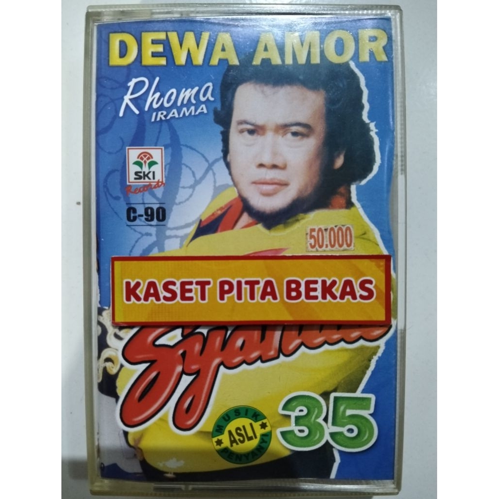 kaset pita bekas dangdut Rhoma irama syahdu 35