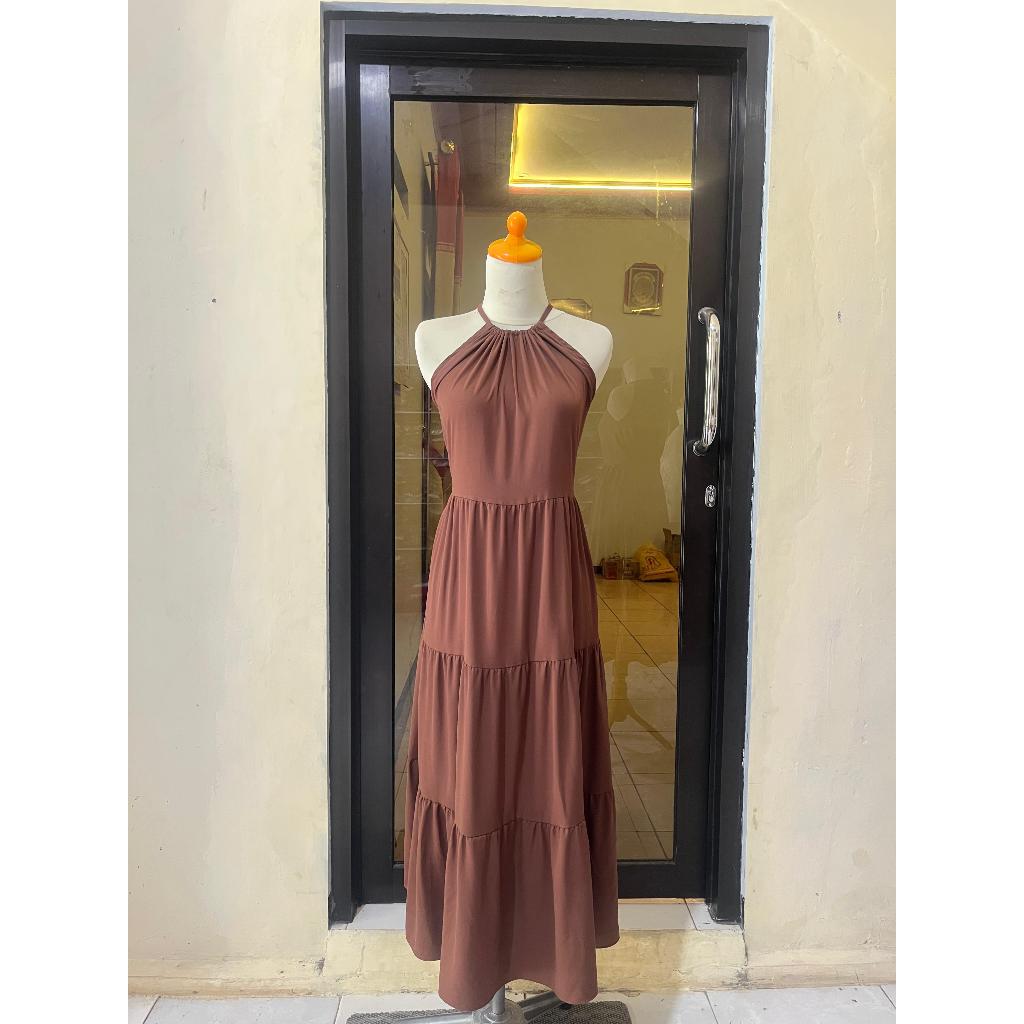 NOE DRESS/HALTER DRESS/DRESS PARTY/DRESS PANTAI/SUMMER DREE KOREAN STYLE