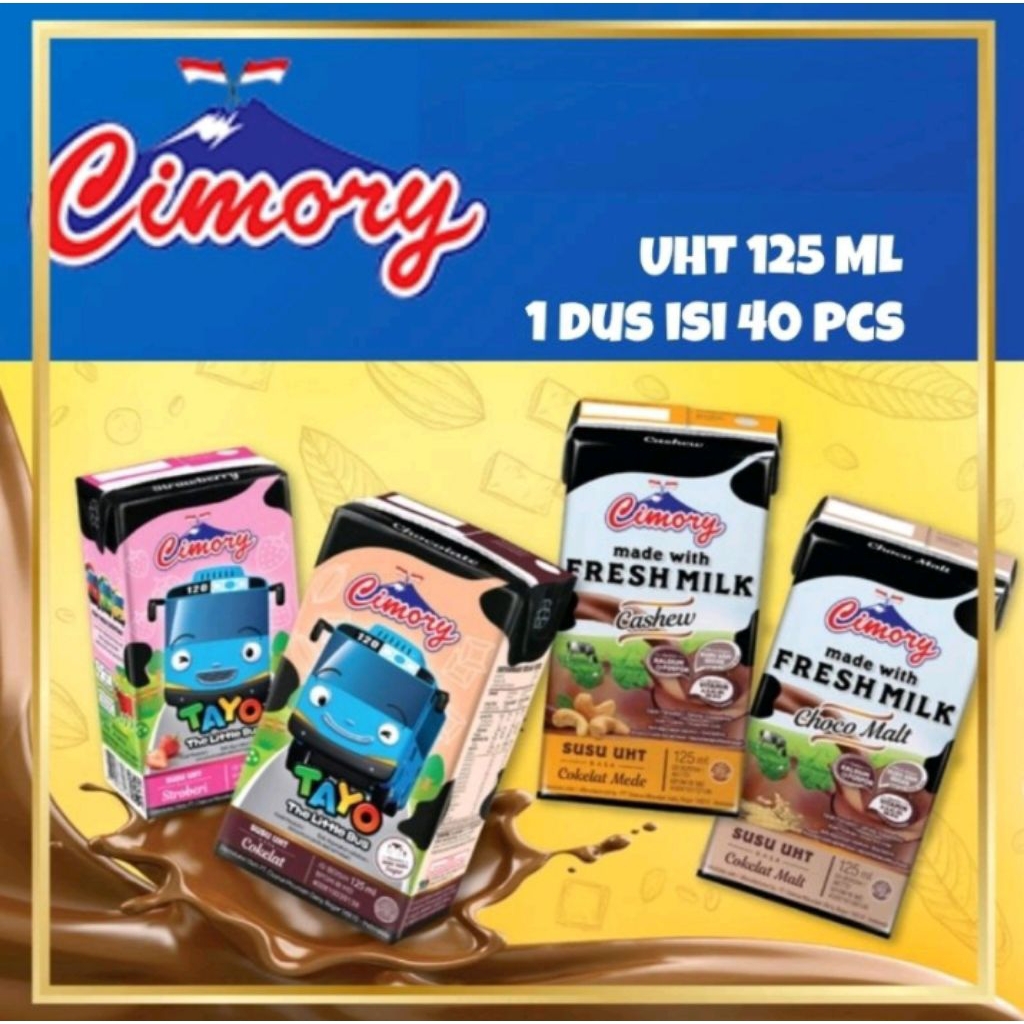 

CIMORY UHT 125ML ISI 40 PCS