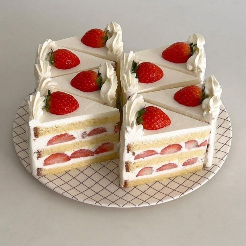 

Strawberry Cloud Cake/Mini Cake Aesthetic by Ch00fie Bites