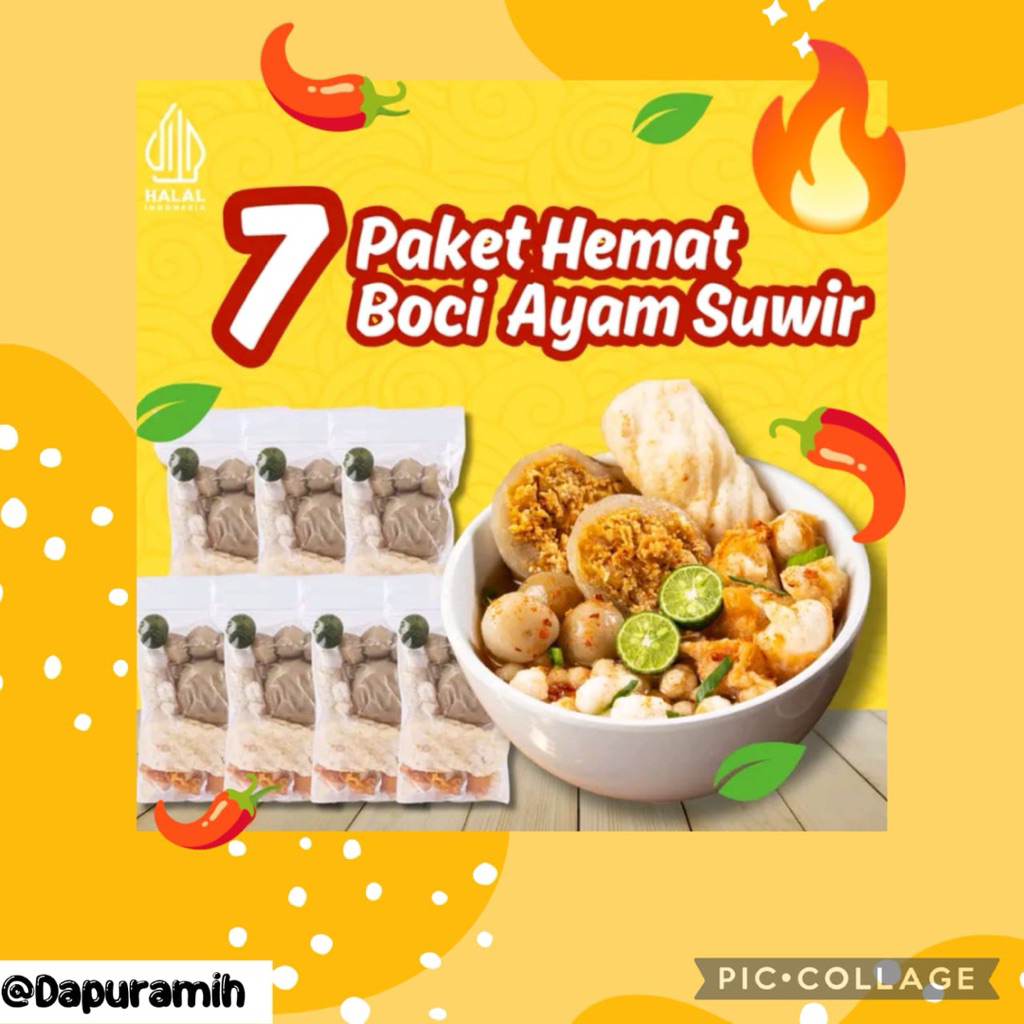

BASOACIAYAMSUWIRPAKETKELUARGA7BUNGKUS