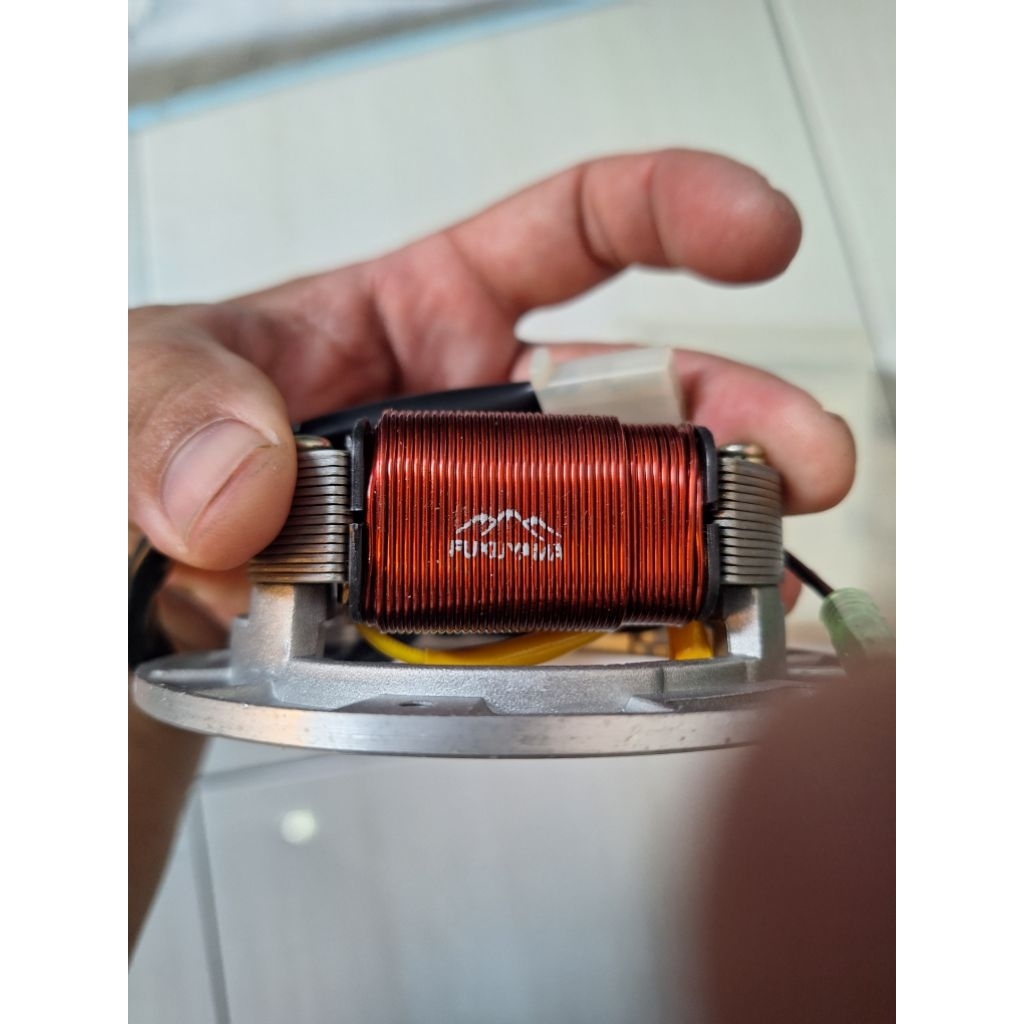 spull assy pengapian set stator suzuki rc80 rc100 bravo spirit sprinter original fukuyama