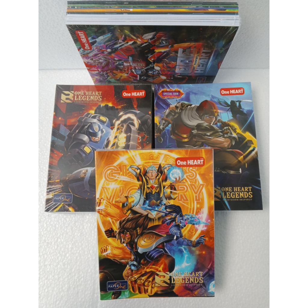 

Buku Tulis Sekolah Mobile Legend 38 Lembar isi 10 buku per Pack best one heart