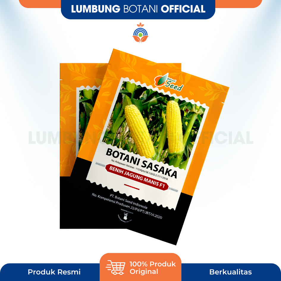 Benih Jagung Manis IPB Botani Sasaka | Bibit Jagung Manis Cepat Panen & Manis Maksimal