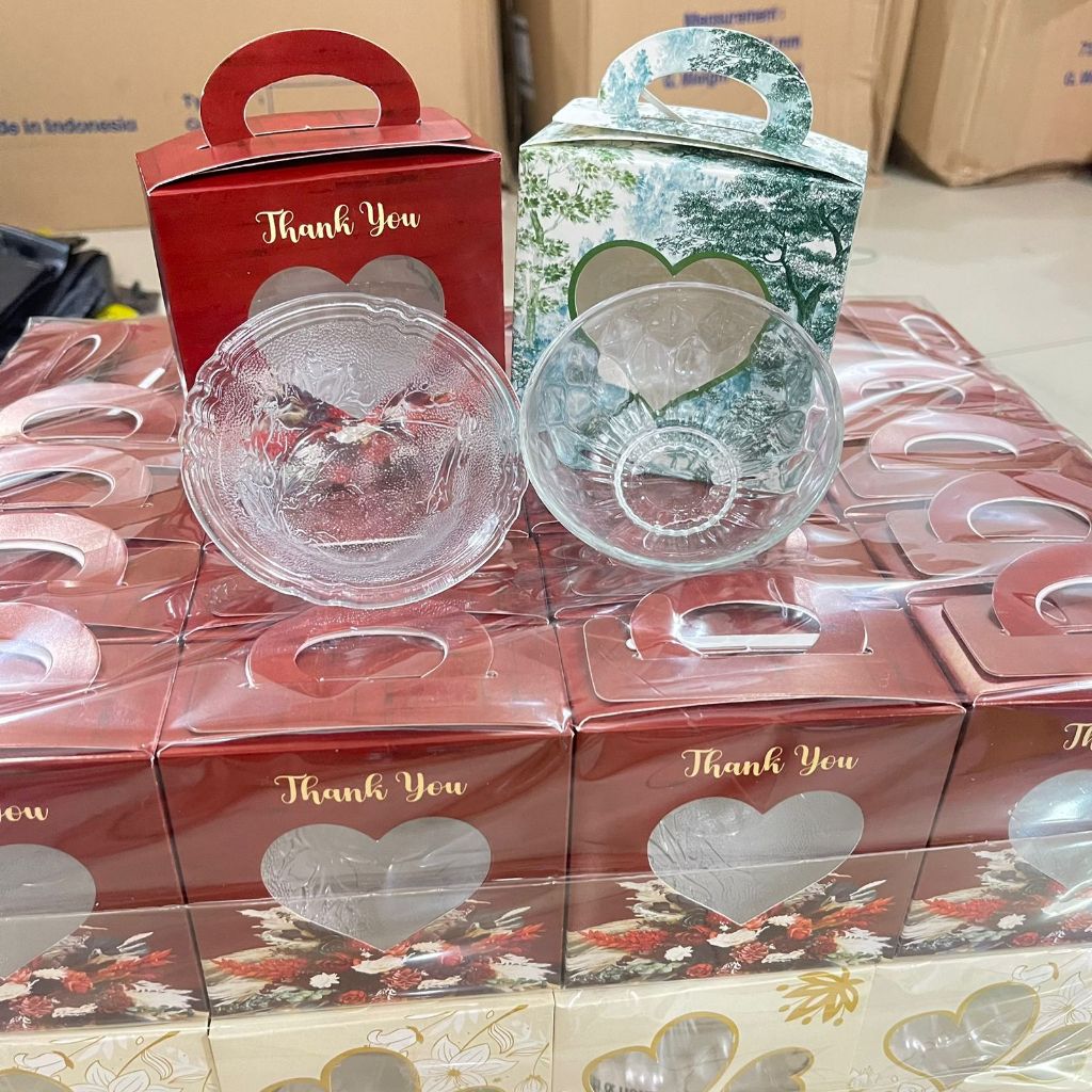 Mangkok Sambal Souvenir / Mangkok Beling Souvenir Grosir isi 25 pcs