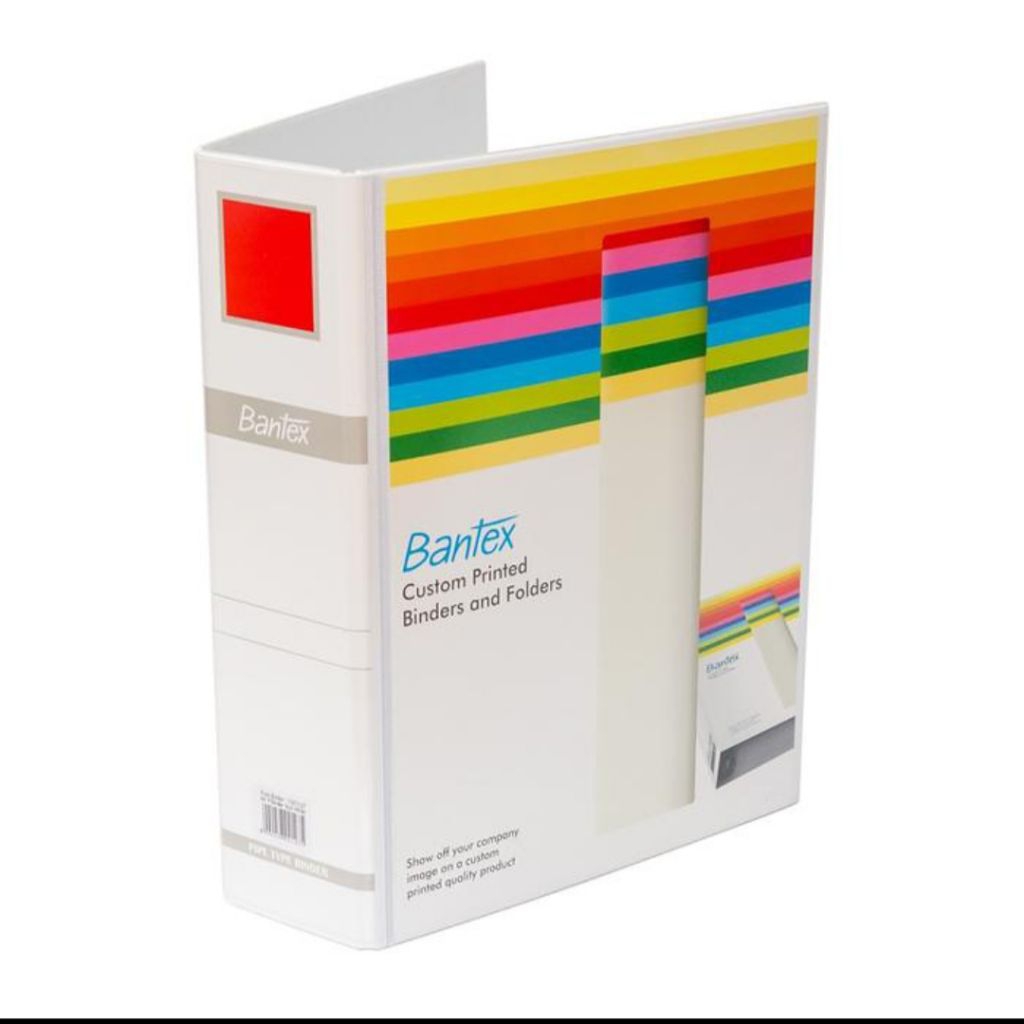 

Bantex insert post Pipe Binder 2 Ring 6 cm A4 White 1361 07