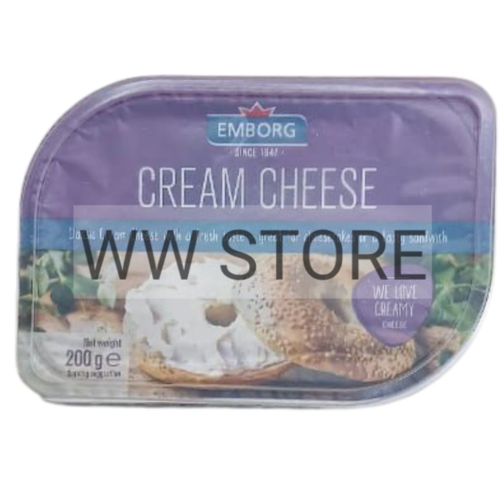 

Krim keju Jerman German Germany EMBORG Classic CREAM CHEESE 200g