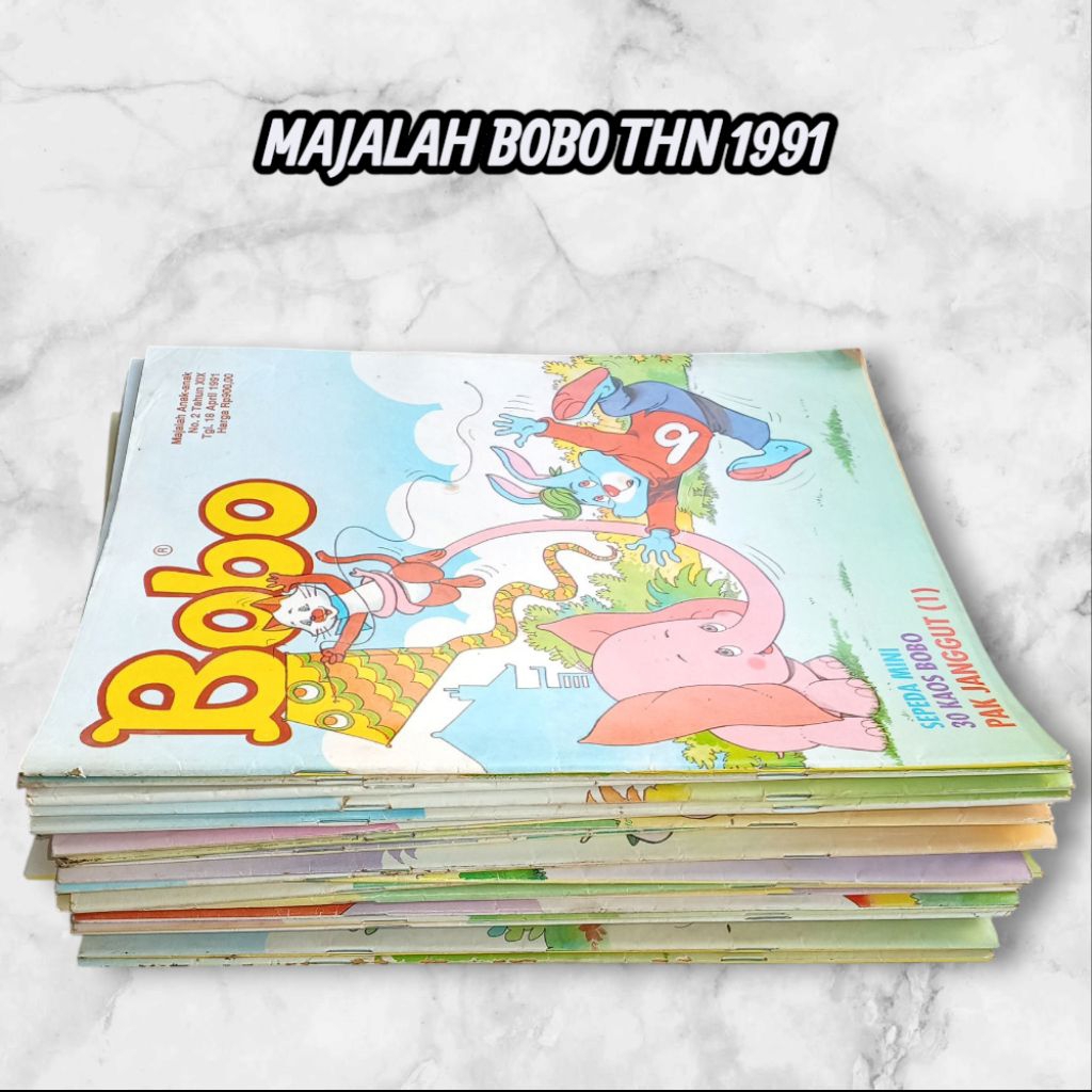 MAJALAH BOBO TAHUN 1991