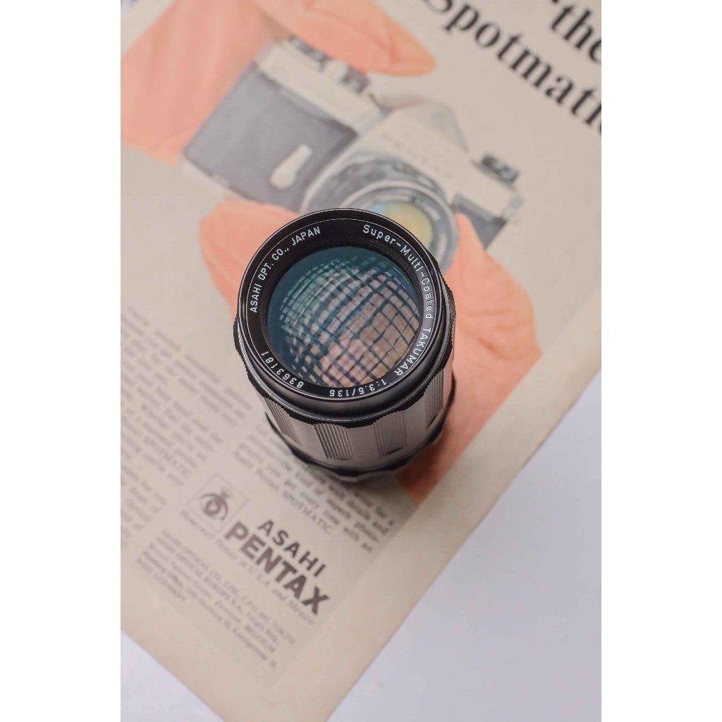 Lensa Manual Super Takumar 135mm f3.5 Super Mulus Normal 