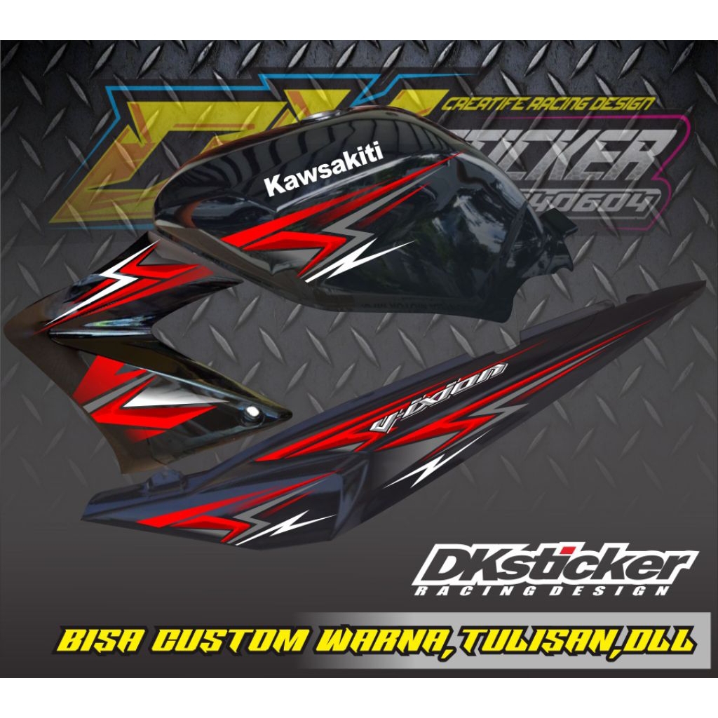 STRIPING VIXION OLD/STRIPING VIXION OLD/STRIPING VIXION OLD VARIASI / STRIPING VIXION LAMA CUSTOM VA