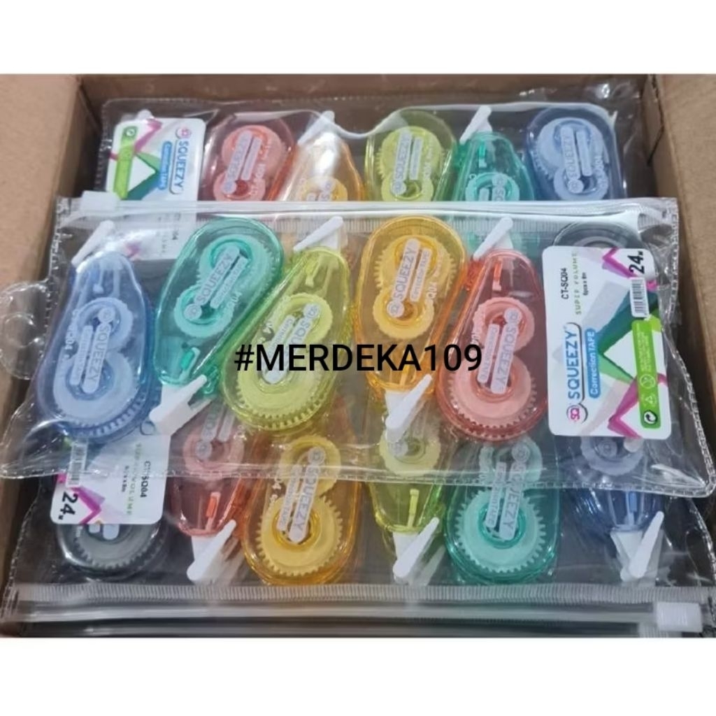 

Pita koreksi correction tape 1 pak isi 6 pcs