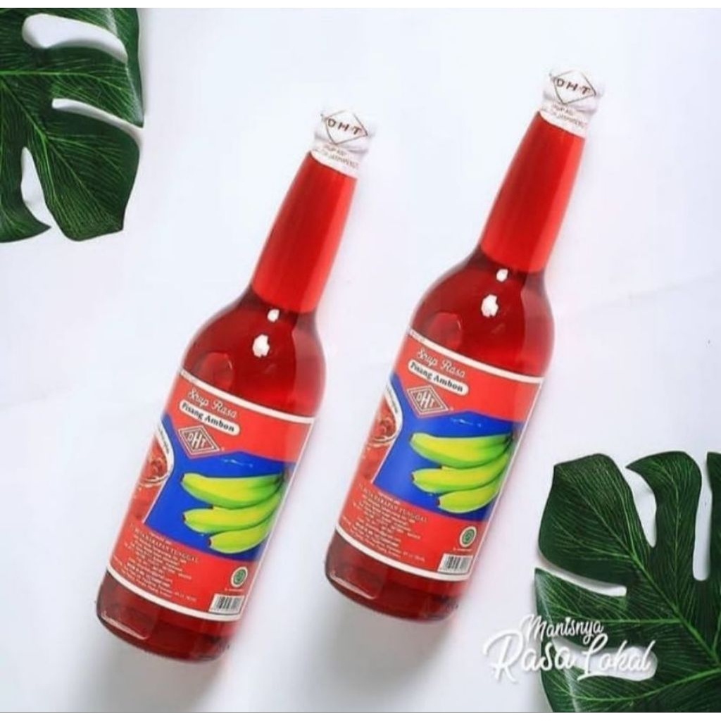 

SIRUP DHT ASLI MAKASSAR 620ML SIRUP MERAH PISANG AMBON ASLI MAKASSAR