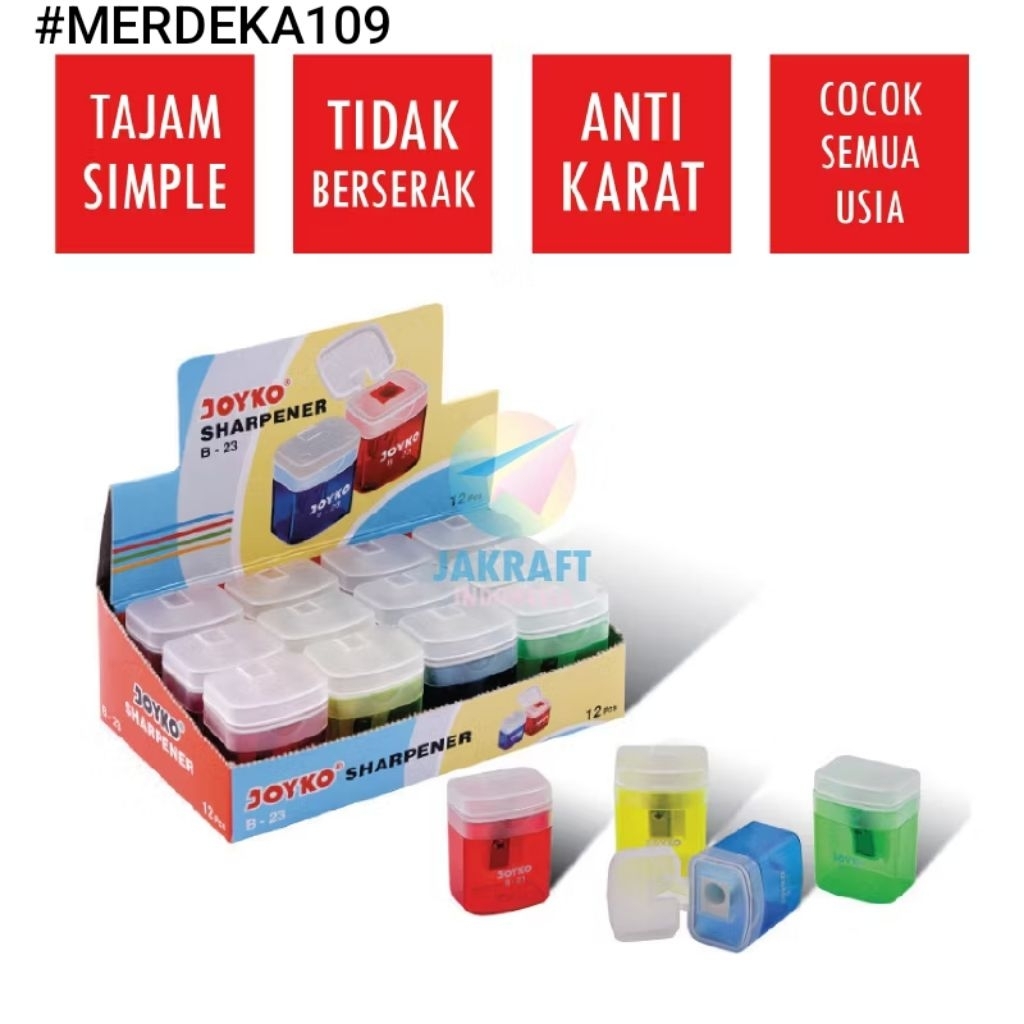 

Rautan / Serutan Pensil Joyko B-23