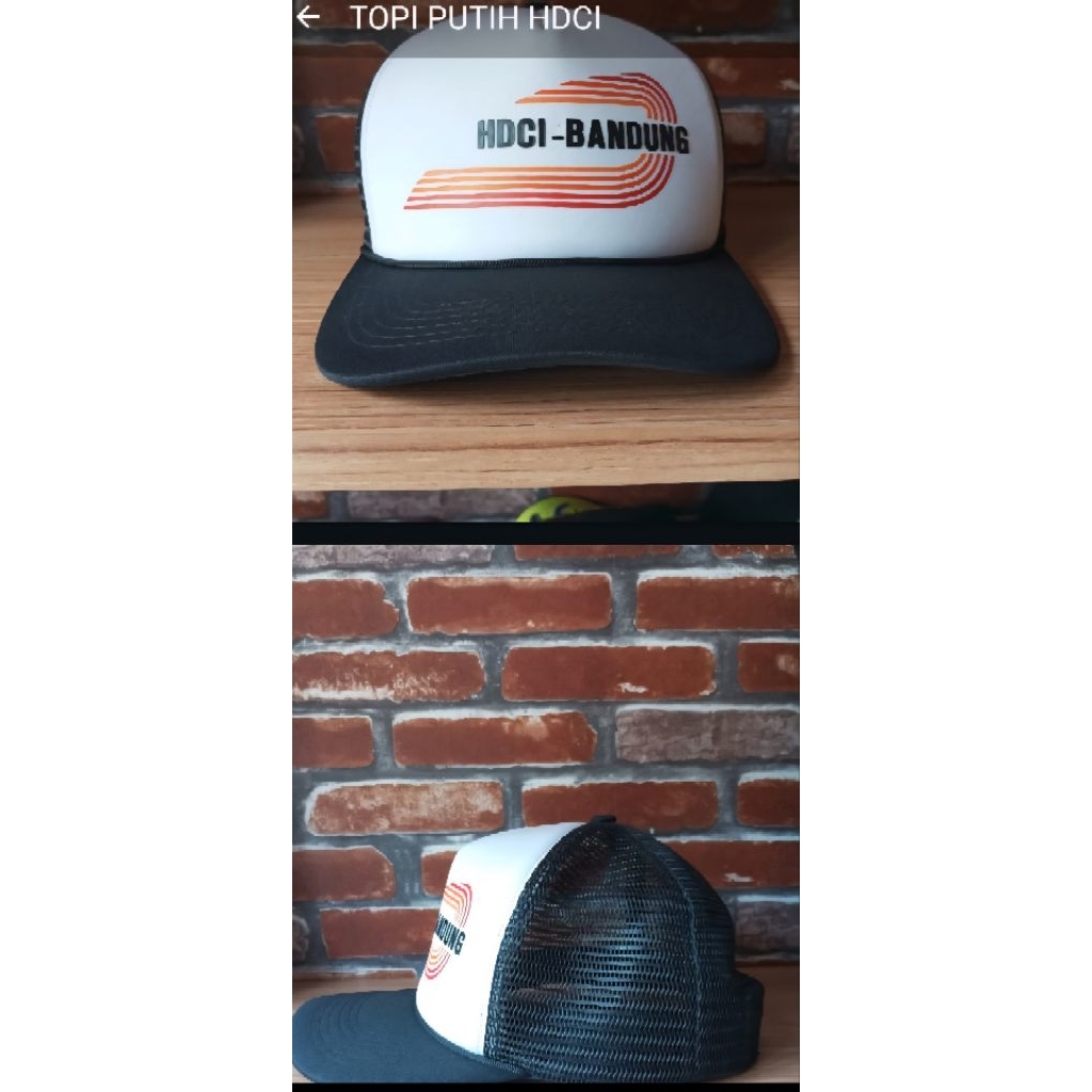 Topi Trucker HDCI Bandung Official