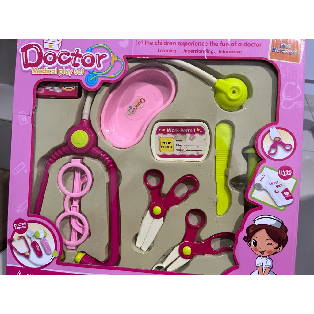 PRELOVED mainan anak dokter dokteran