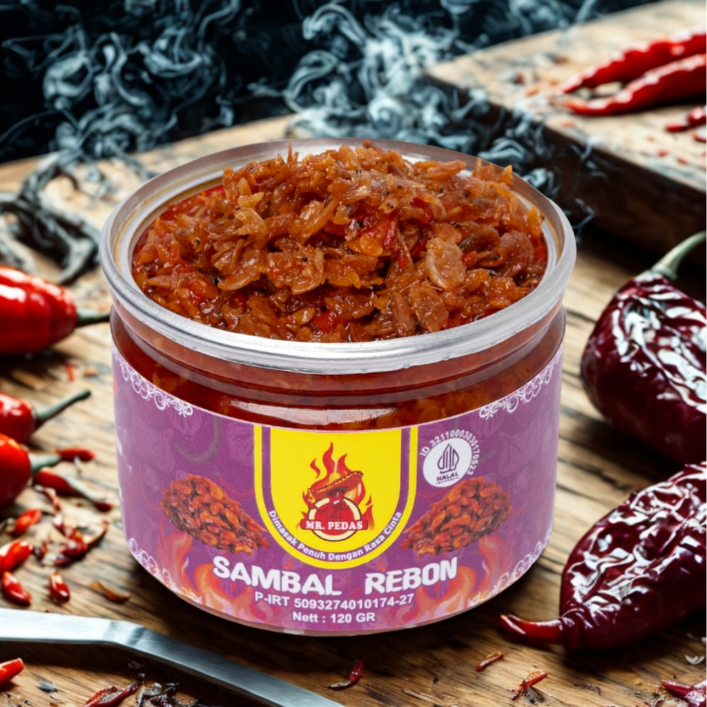 

Sambal Rebon Mr Pedas 120g
