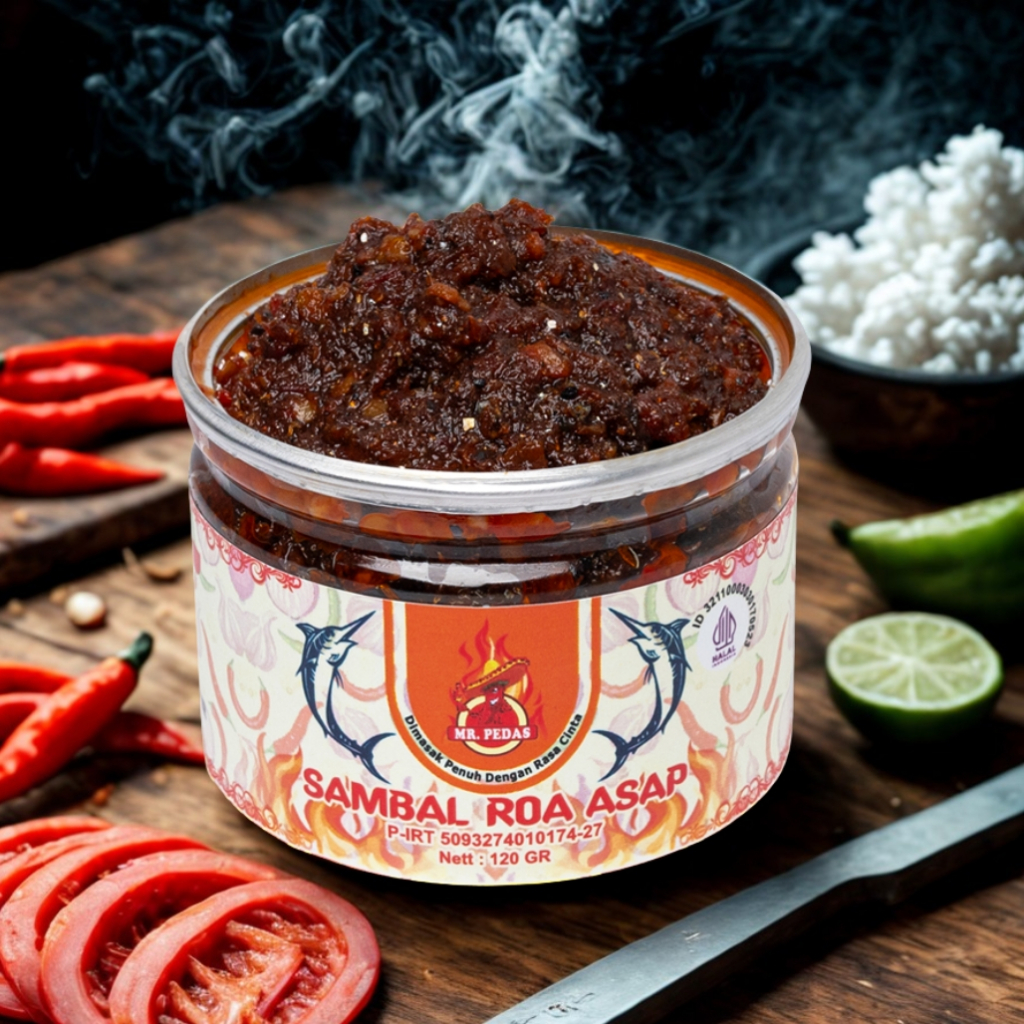 

Sambal Roa Asap Asli Minahasa Mr Pedas