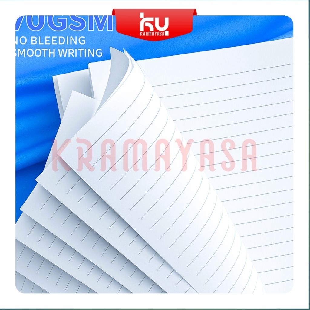 

Loose Leaf A5 100 Halaman Kertas Binder A5 Kertas Isi Ulang Loose Leaf 20 Holes Kertas File Binder