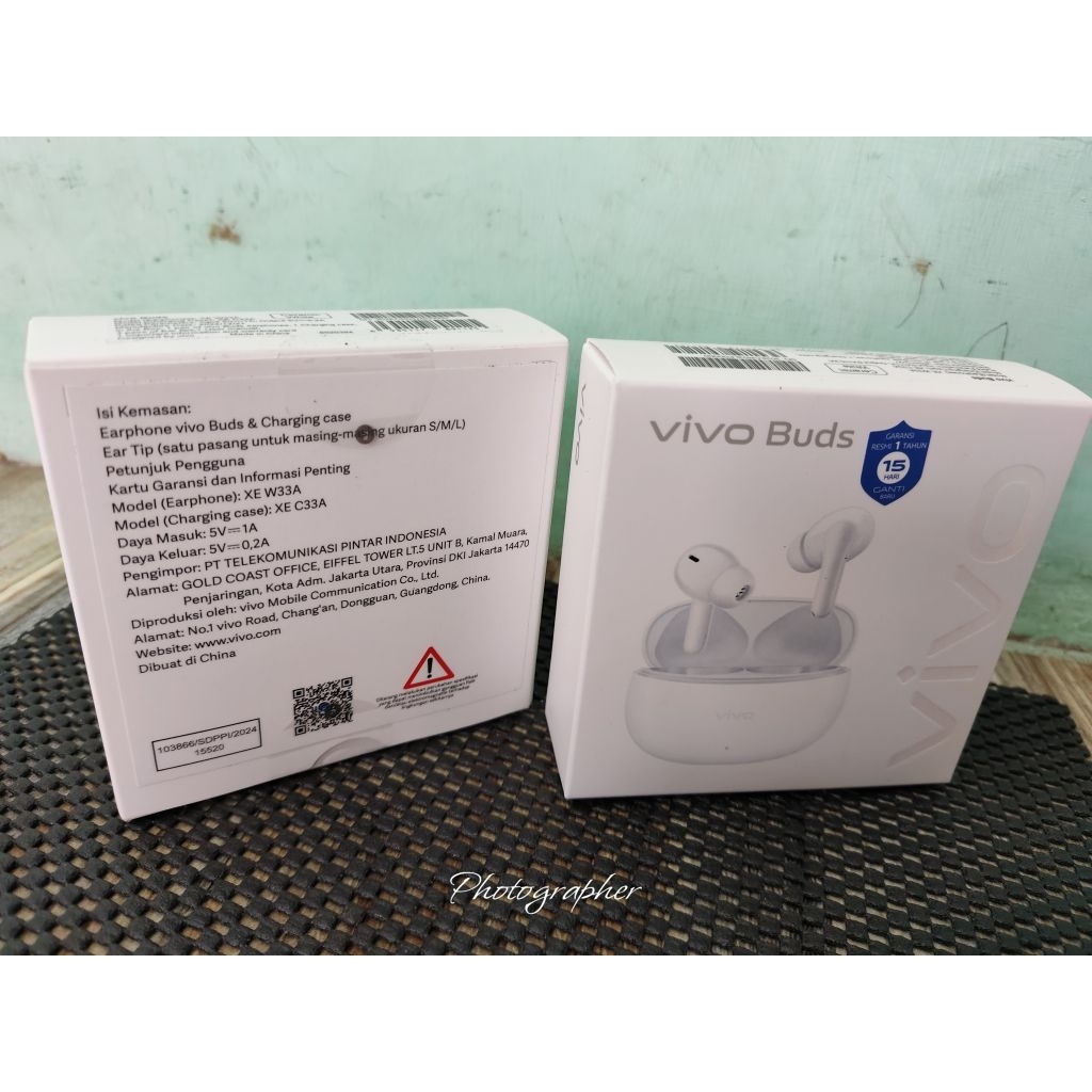 tws murah vivo, original , tws air buds murah