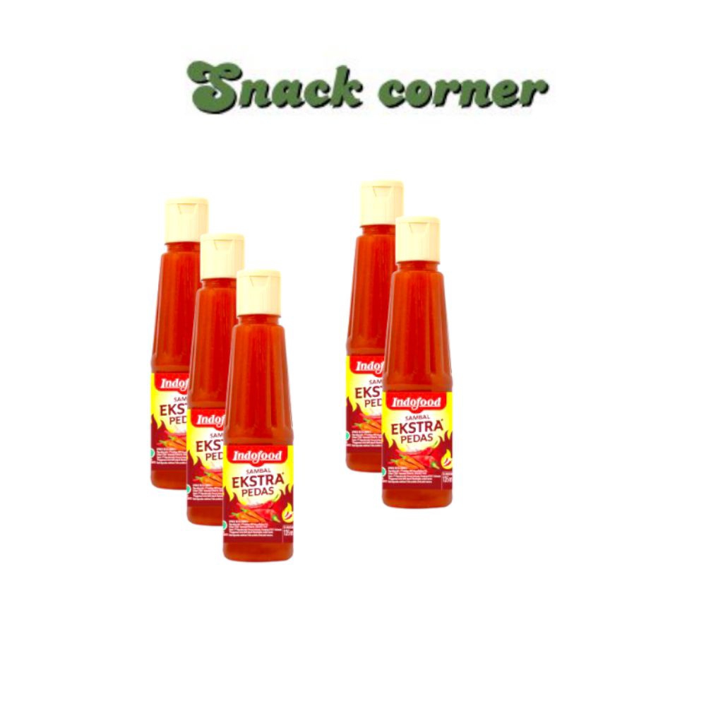 

Paket 5 PCS SAOS CABE 135 ML INDOFOOD BEST SELLER