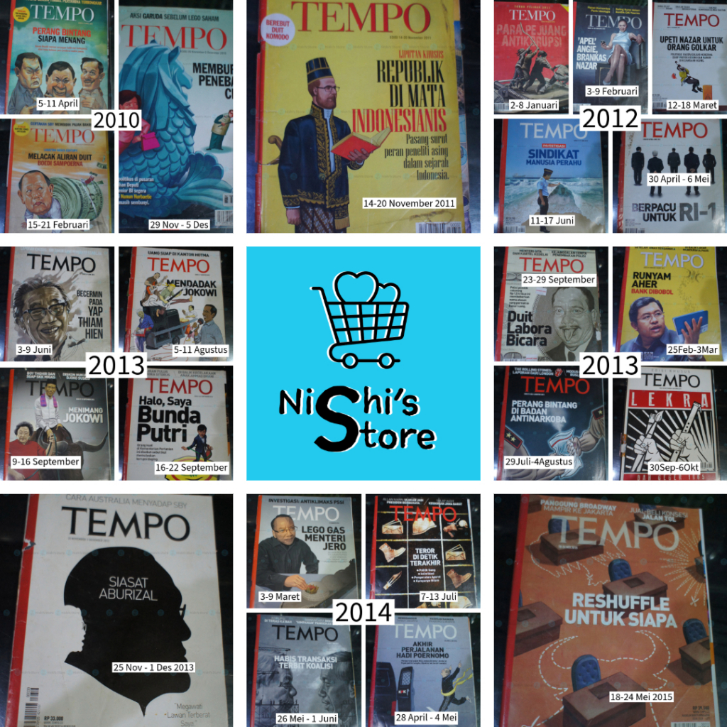 Koleksi Majalah Tempo 2010-2015