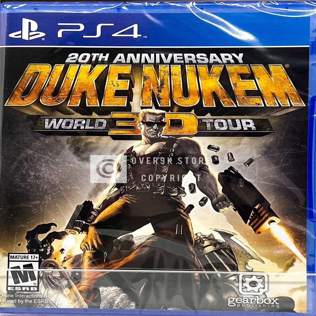 Kaset Game Duke Nukem 3D 20th Anniversary World Tour PKG PS4