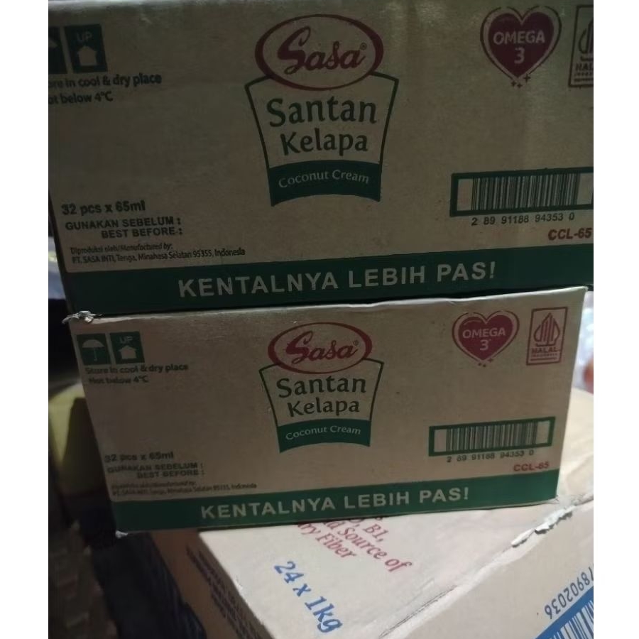 

Sasa Santan Kelapa 1 Dus 32 pcs