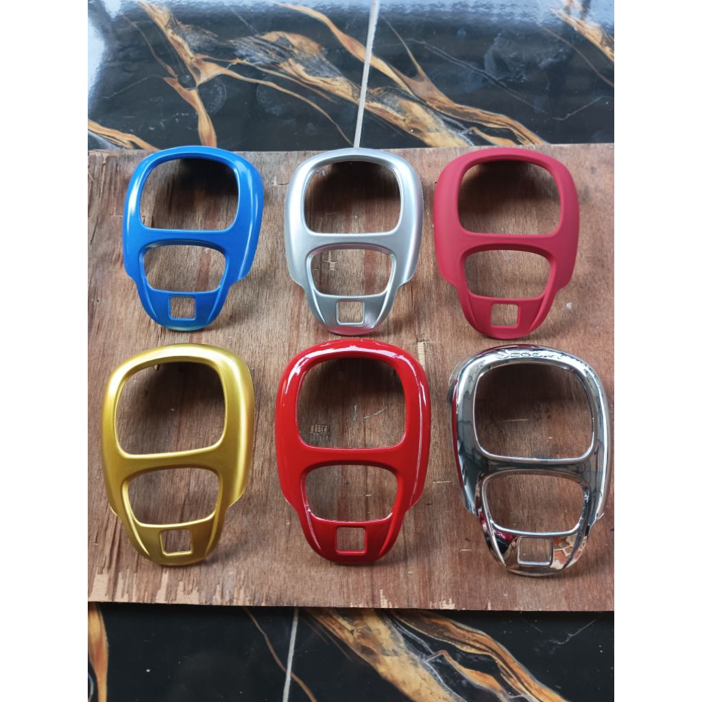 variasi warna garnis aksesoris speedometer Scoopy k93 Scoopy donat