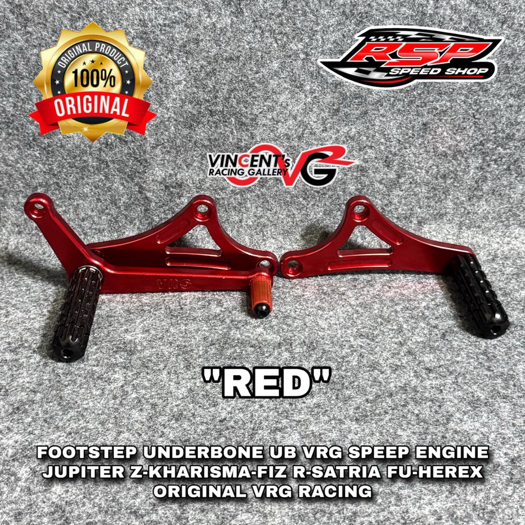 FOOTSTEP UNDERBONE UB VRG SLEEP ENGINE JUPITER Z-KHARISMA-FIZ R-FU-HEREX UNIVERSAL ORIGINAL VRG RACI