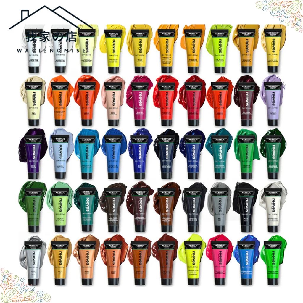 

REEVES ACRYLIC PAINT ARTISTS/ CAT AKRILIK 22 ML ORIGINAL 100%