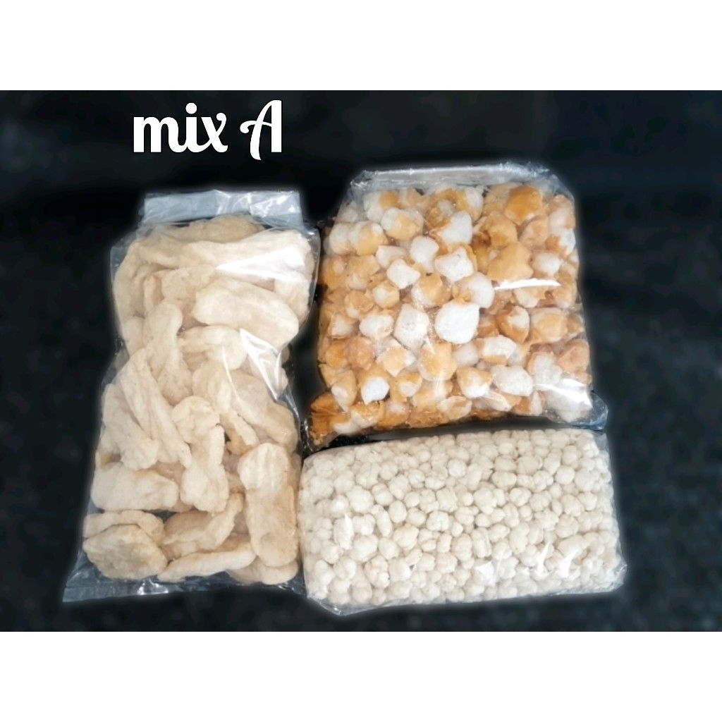 

cuanki lidah 50pcs + siomay mini 500gr + pilus cikur 500gr