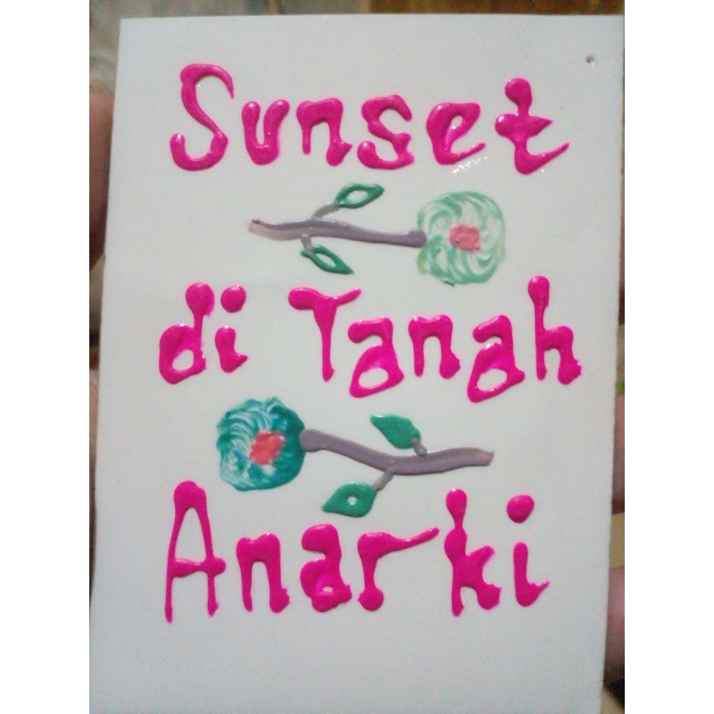 

British Sticker Timbul : Sunset di Tanah Anarki