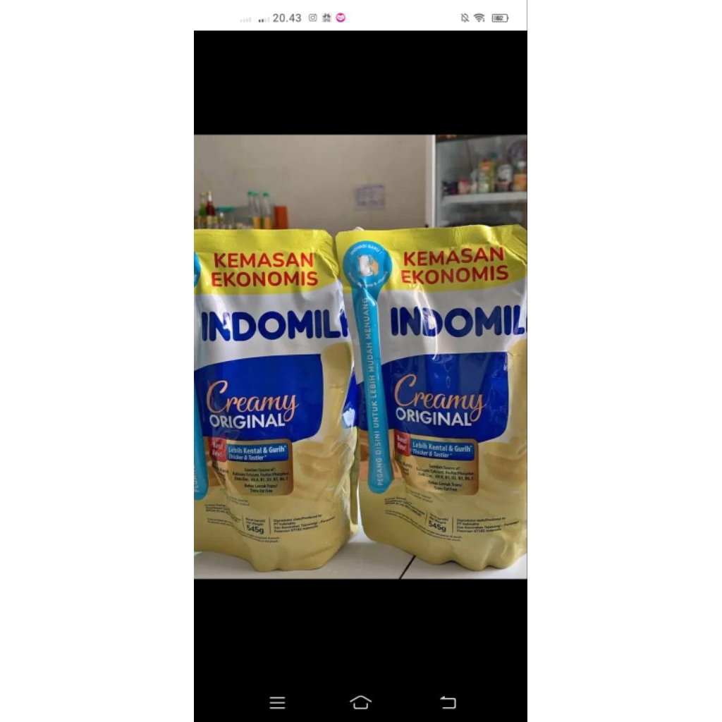 

indomilk pouch 545g