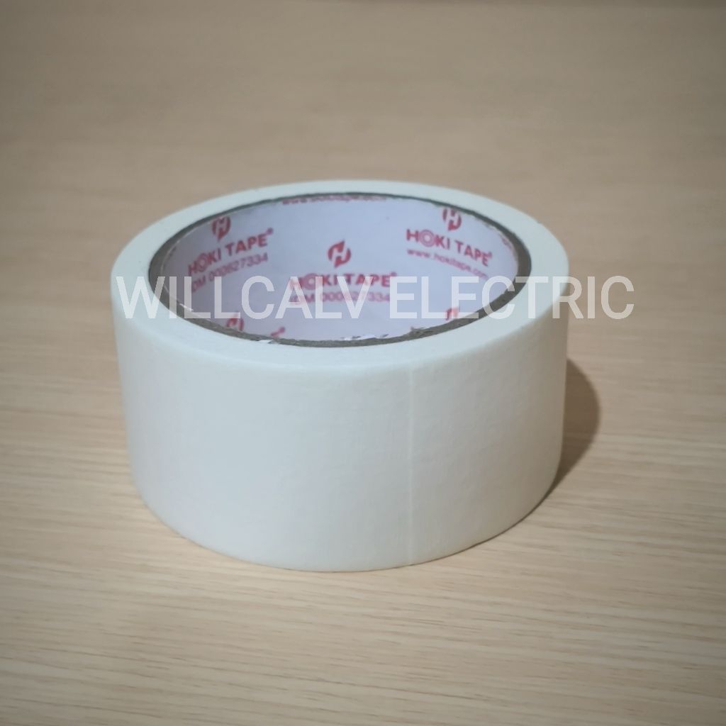 

Lakban kertas 48mm x 20 yard kuat lengket kualitas terjamin