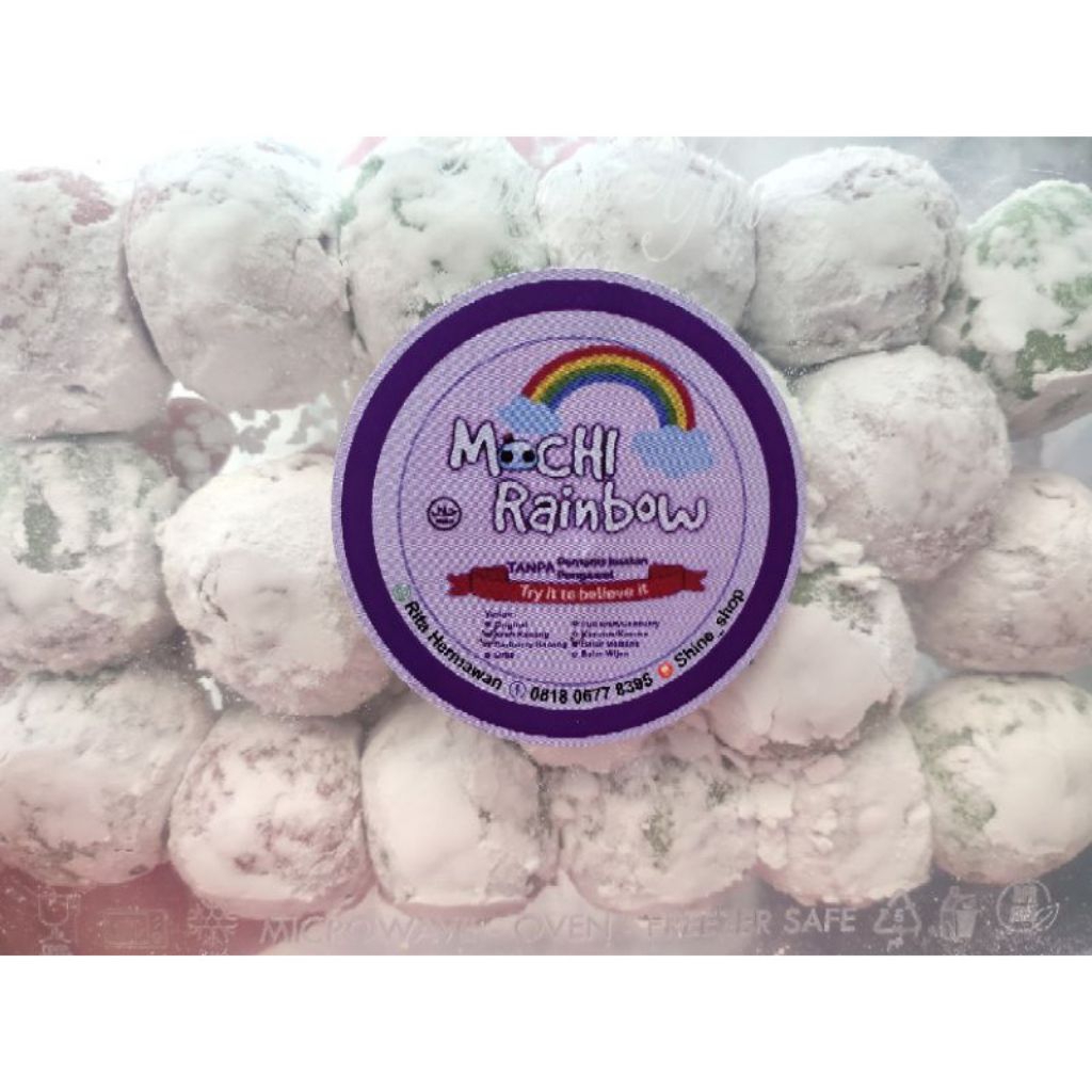 

Mochi Raenbow dari Rae's Kitchen Mochi Premium