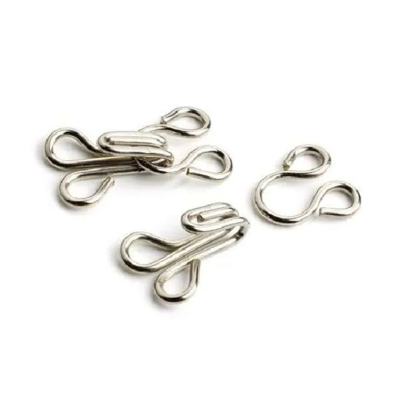 12pcs Kait BH Kaitan BH Kancing Hak BH no.1 7mm Sepasang MINIMUM BELANJA 10rb