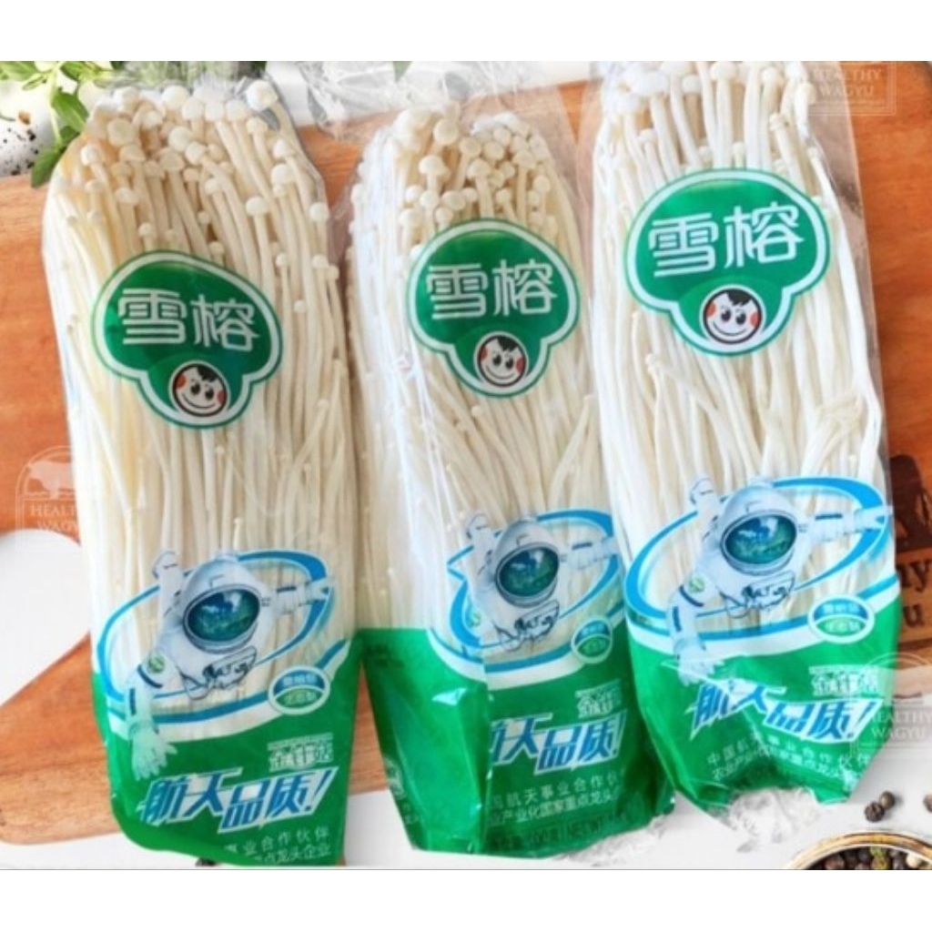 

jamur Enoki super murah segar