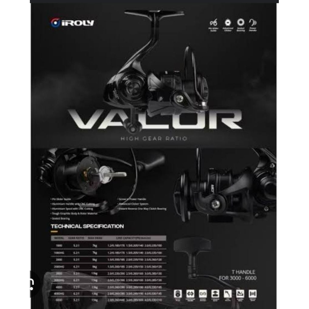 Rel iroly valor 6000