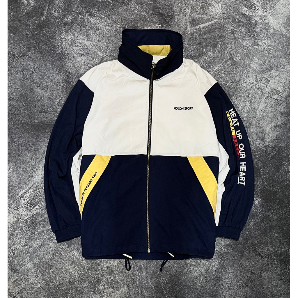 kolon sport vintage boxy | windbreaker kolon sport
