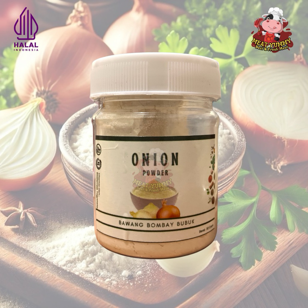 

Bawang Bombay Bubuk Onion Powder 50gram