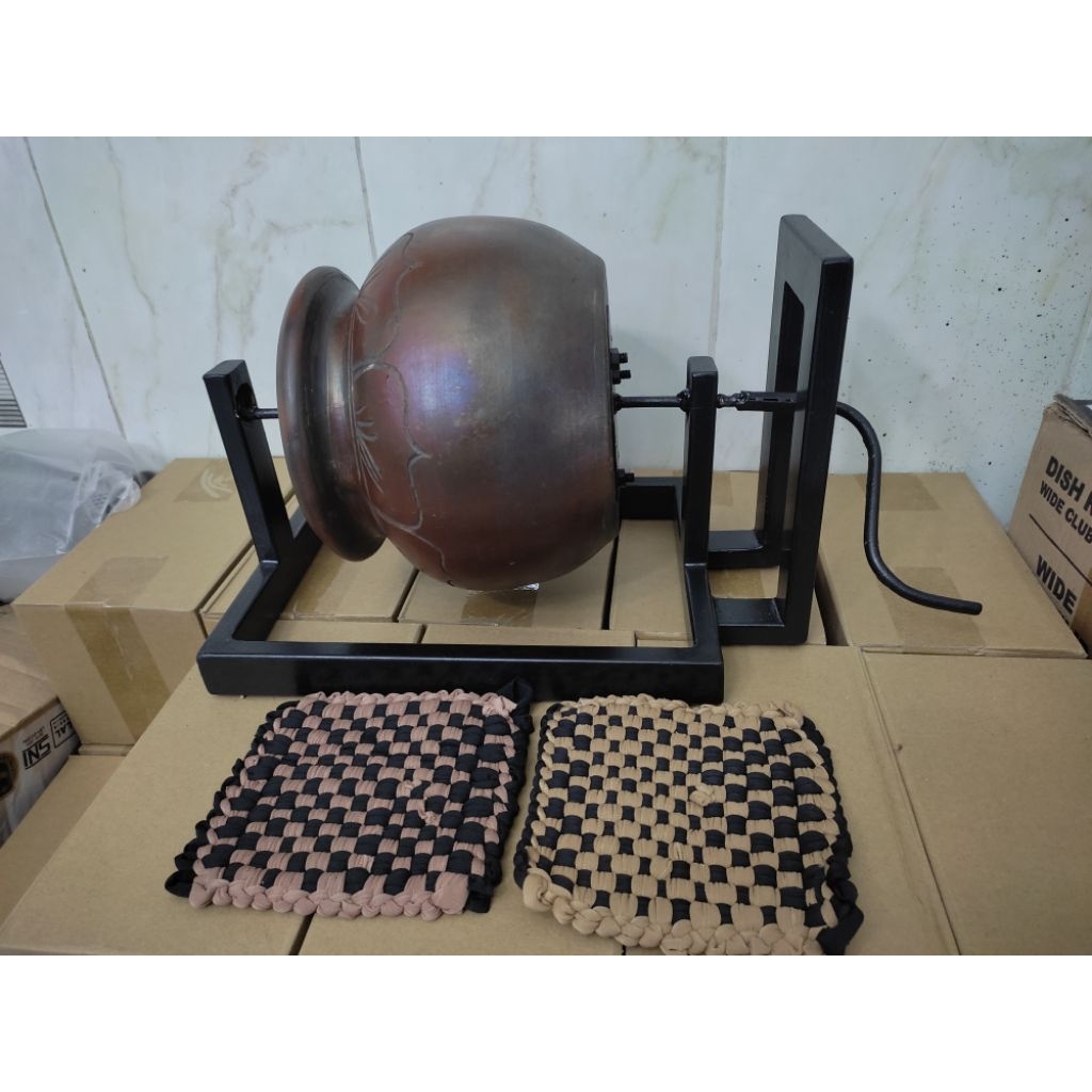 mesin roasting kopi manual / Alat Sangrai Manual / Tradisional Coffee Roaster / Alat sangrai kopi 2k