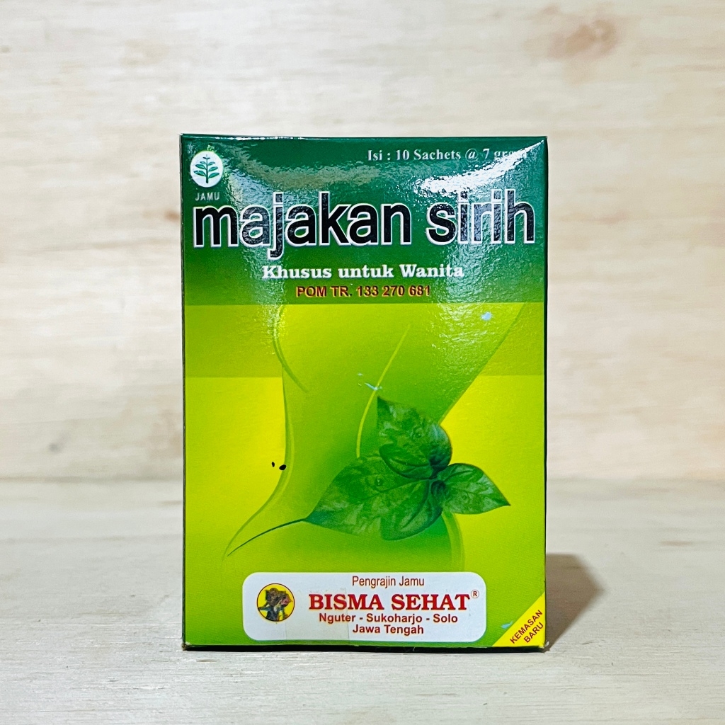 

Jamu Keputihan Majakan Sirih bubuk isi 10 Sachet Bisma Sehat