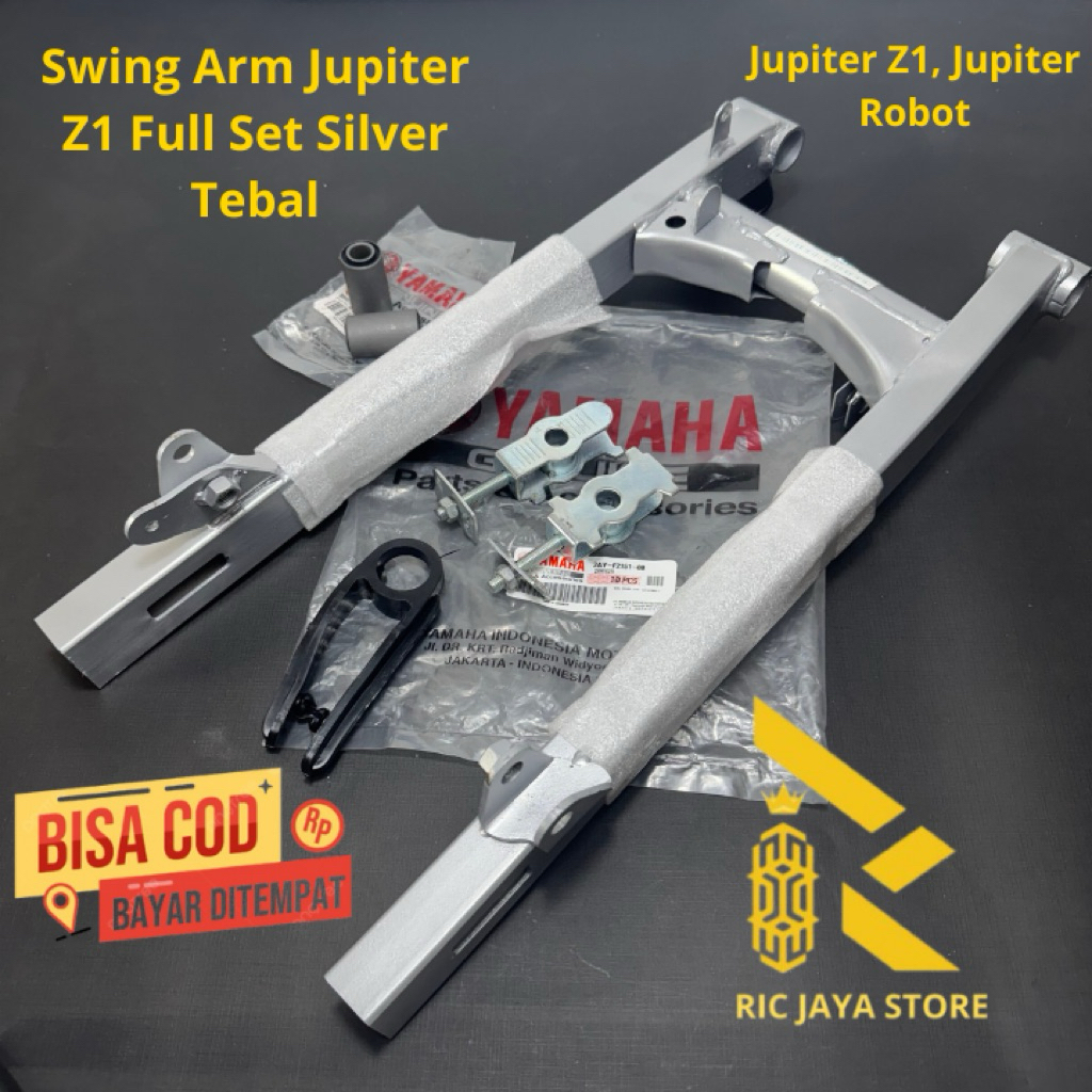 Swing Arm Jupiter Z1 Silver Tebal